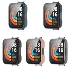 W.BILL Para Redmi Watch 3 Watch3 Active Lite Hard PC Case Capa Protetora De Tela De Vidro Temperado