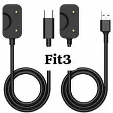W.BILL Adequado Para Samsung Galaxy Fit3 SM-R390 Cabo De Carregamento Fit 3 Tipoc/Carregador Usb