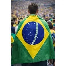 Bandeira do Brasil Grande 145cm -  Cores Nítidas e vibrantes
