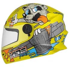 Capacete Infantil Moto Fechado Pro Tork Liberty 4 Four Kids Paint Fosco