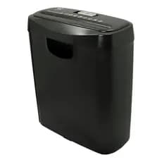 Triturador Fragmentadora De Papel Até 6 Folhas Giant Trituradora 127v  e 220v Black 10 Litros