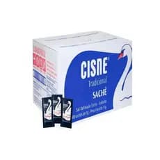 Sal Cisne sachê - Caixa com 1000un de 1g - Total de 1kg