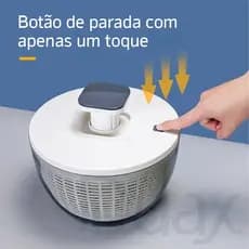 Centrifuga Seca Salada Verdura Vegetal Automatico 4,5 Litros