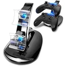 Base suporte Carregador Duplo Suporte Para Controle Xbox One X-Box 2 Controles