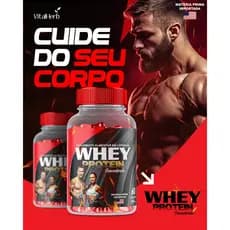 Whey Protein Legítimo 120 Caps 500mg