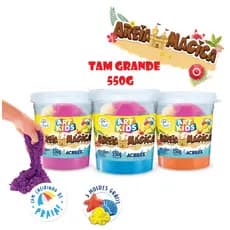 Areia Mágica Tam Grande 550g - Escolha A Cor - Acrilex + Nota Fiscal