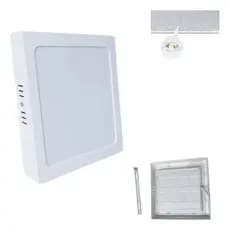 Painel Led Pop Quadrado Sobrepor 18w 6500k 21x21 Branco Frio