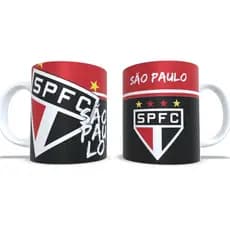 Caneca São Paulo Porcelana