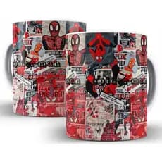 Caneca Homem Aranha Spider HQ Personalizada 325 ml Porcelana