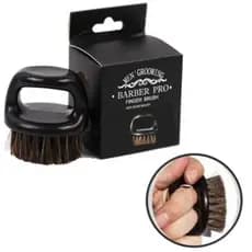 Mini escova de dedo para barbeiro Barber Pro Profissional Espanador de dedo