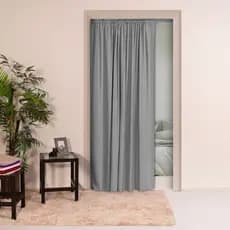 Cortina de Porta Para Painel Quarto Sala Cozinha Folha Única