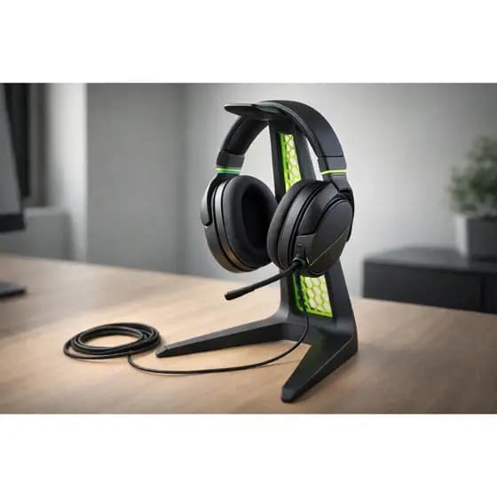 Suporte para Headset Duas Cores | Mais Organização em sua Mesa Gamer ou Escritório