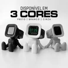Suporte Apple Watch em Forma de Robô Decorativo Criativo Moderno - DG SHOP