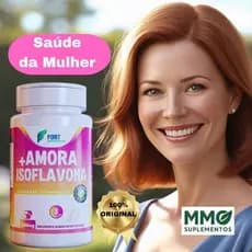 Amora com Isoflavona Pura Natural Capsulas 500mg