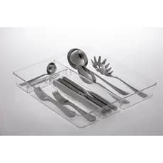 organizador de talheres para gavestas 1069 acrilico paramout diamond