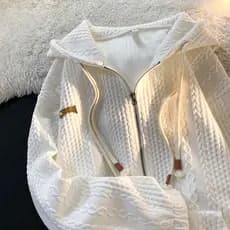 blusa de frio feminina com ziper moletom plus size feminino sem capuz g4 com capuz Bolso Peluciado Sem Moletom