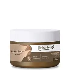 Máscara Para Fortalecimeno e Brilho 3D Capilar Mandioca e Coco Bothânico Hair 250gr