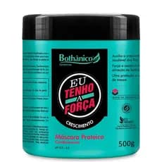 Máscara Capilar Proteica Para Cabelos Frágeis Crescimento Capilar - Eu Tenho a Força Bothânico Hair 500gr