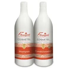 Kit Shampoo e Condicionador Coquetel de Frutas 1L Florigen