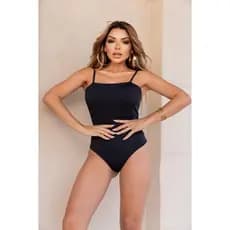 Body Feminino Suplex Com Forro Regata Alcinha Fina Decote Básico Bore Moda Tendência