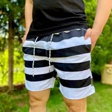 Short Bermuda Masculino Tactel Grosso | Moda Praia Verão | Qualidade Premium | Envio Imediato