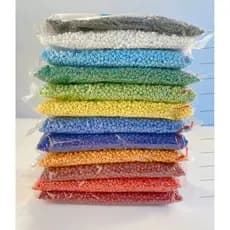 Miçangão Vidro 6/0 500 Gramas 4mm 6200pçs para Colares e Pulseiras