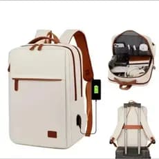 🎒 Mochila Elegante e Funcional para Viagens, Trabalho e Dia a dia com Compartimento para Notebook15'