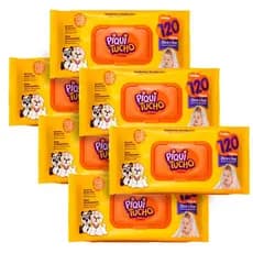 Kit Toalhas Umedecidas Piquitucho Premium 6 Und