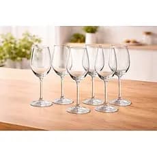 Conjunto Taças Cristal Elegantes 440ml 6 Unidades Alta Qualidade Durabilidade