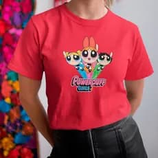 Camiseta Feminina T-Shirt Estampa Super Poderesas 100% Algodão Envio Imediato