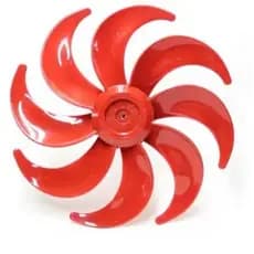 Hélice Ventilador Mondial Turbo Force 40cm V40 8 Pás - Cor: Vermelho