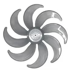 Hélice Do Ventilador Mondial 50cm 8 Pás Vtx-5 Nvt-50 Vps-50 Prateado /vt51