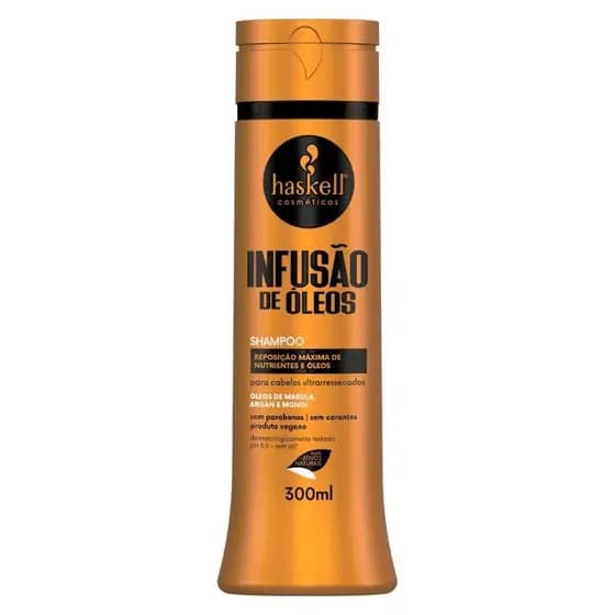 Shampoo Infusão de Óleos para Nutrição Haskell 300ml