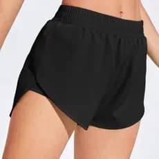 Short Feminino Fitness Esportivo Para Corridas ou Academia, short exterior das fotos