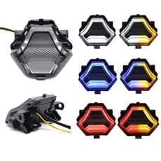 Motocicleta LED Lanterna Traseira Moto Luz De Freio Traseiro Lâmpada Indicadora Para Yamaha MT03 MT25 2014-2020 R3 R25 2