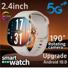 M99 Smartwatch 5G Com Tela Amoled De 2.4 Polegadas 900W Câmera Rotativa WIFI GPS Posição Bússola NFC Bluetooth Relógio I