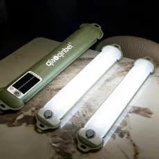 Tubo De Luz LED Inflável , Acampamento Solar , Dobrável , Luzes De Tira USB Para Barraca De Viagem Portátil Ao Ar Livre