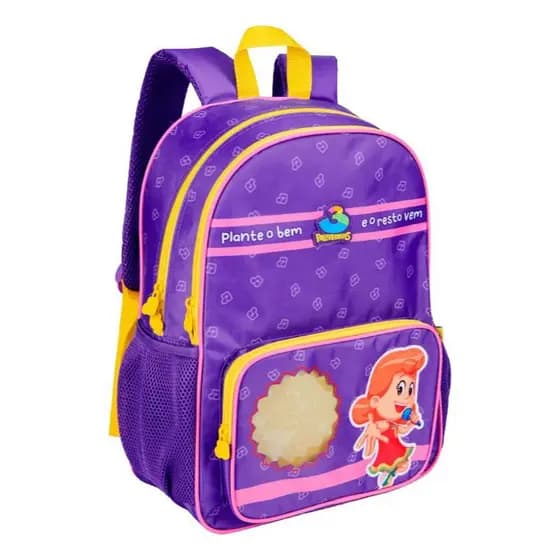 Mochila De Costas E Rodinha Escolar Infantil 3 Palavrinhas Clio
