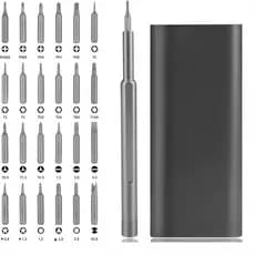 Conjunto Chave de Fenda Magnética 24 em 1 Profissional, Ferramentas para manutenção Eletrônicos Celulares Óculos Tablets