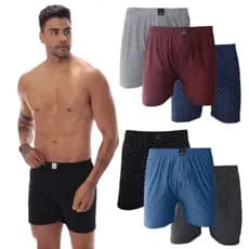 Cueca Samba Canção Masculino Short de Dormir Shortinho Fresquinho e Confortável