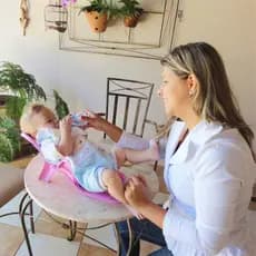 Cadeirinha para o banho do bebê - Cadeirinha Anatômica Bebê ,cadeira Descanso, Banho, Alimentação - Acomoda Baby