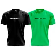 Kit 2 Camisetas Dry Fit Treino Antiodor Uv 35+