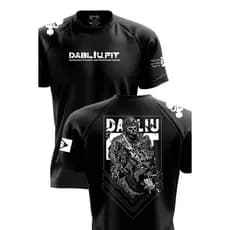 Camisa Militar Ghost Dog Choque/Bope/Exército Dry Fit uv Treino Academia - Dabliu Fit