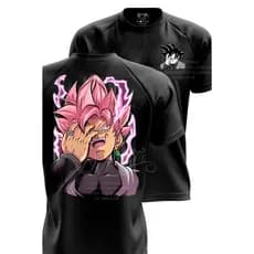 Camisa/Camiseta Goku Black Dabliu Fit Original com Proteção uv +35 - Dragon Ball Super