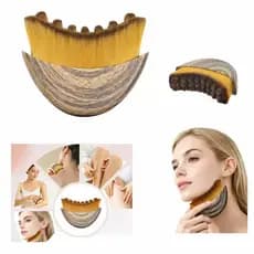 Escova Facial Drenagem Linfática Anti Inchaço Spa Skincare Limpeza de Pele Massagem Rosto