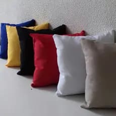 Capas de Almofada em Oxford 35x35 Lisas Várias Cores