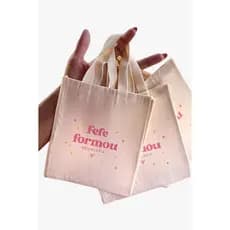 Mini Sacolas Personalizadas Ecobags 15x15 Brindes Eventos Aniversários - 10 a 40 Und