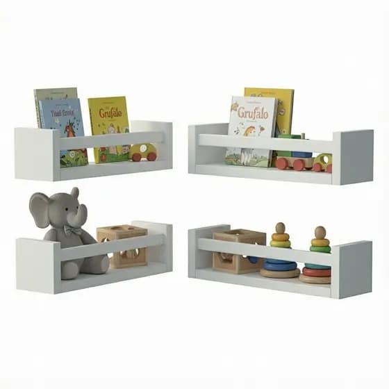 Mdf multi uso prateleiras montadas