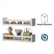 MDF PRATELEIRAS 2 UNIDADES MONTADAS