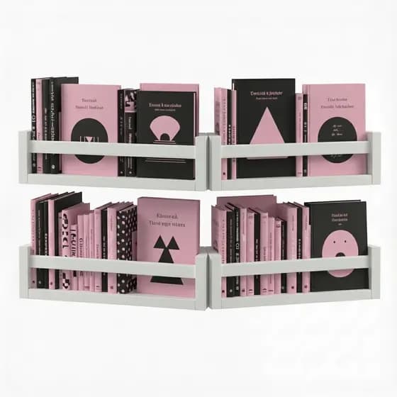 KIT MADEIRA DUAS PRATELEIRAS 40CM MDF